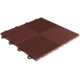 BlockTile Flooring Perforated Interlocking Tiles - 30 Pack